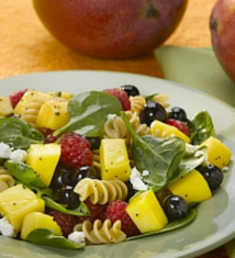 Mango Berry Rotini Salad