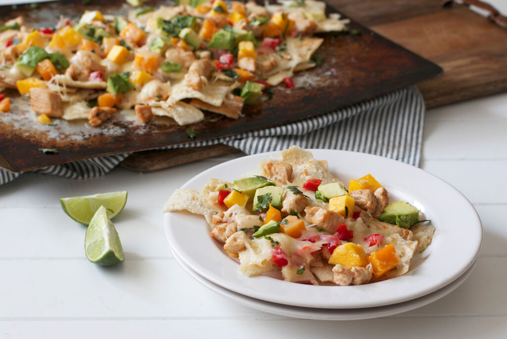 Chicken Mango Nachos