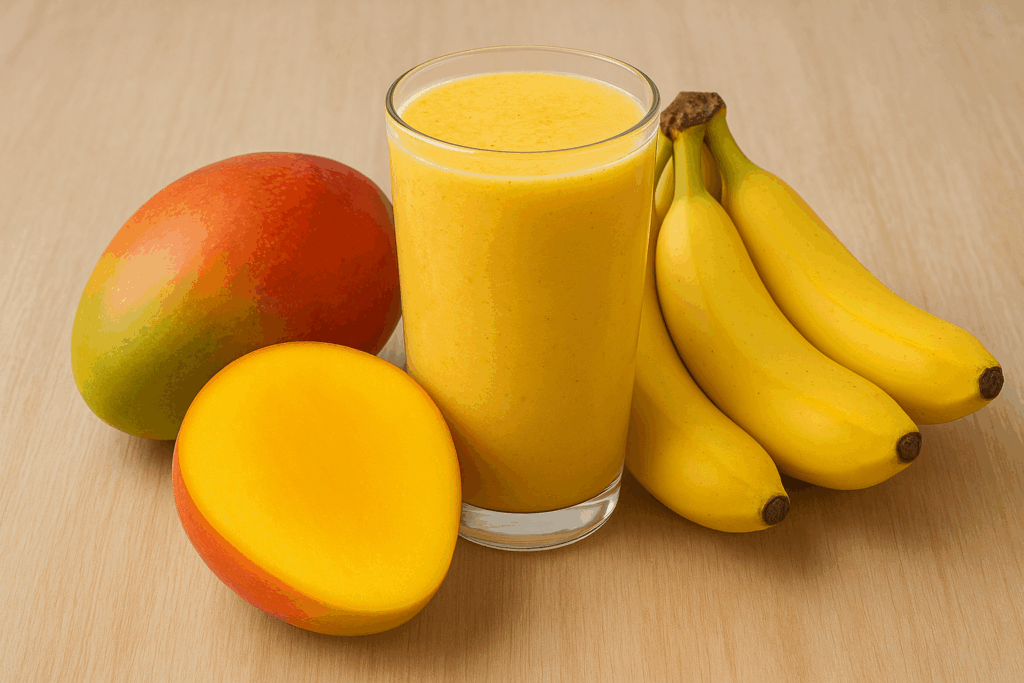 Mango and Banana Smoothie - Mango.org