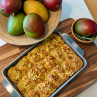 Mango Cheddar Biscuits