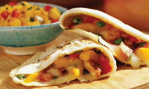 Chicken Mango Quesadilla
