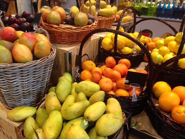 Cestas de Frutas en Eataly