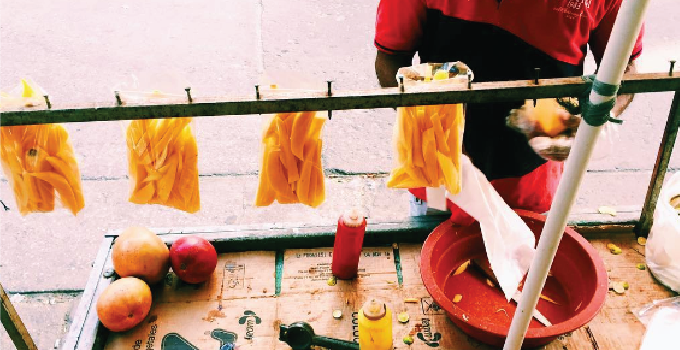 Sliced Mangos in Bags for Sale