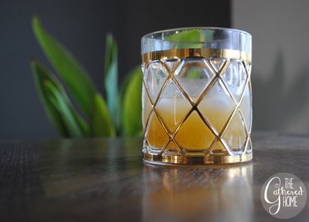 Vaso de Whisky de Mango Smash