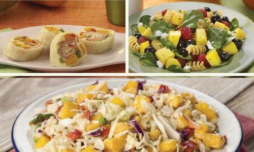 Ensaladas y Aperitivos de Mango