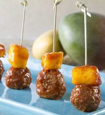 Chipotle Mango Meatballs