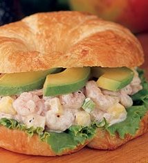 Deli Mango Shrimp Salad Croissant