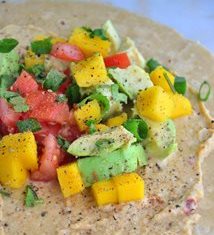 Easy Mango Tacos