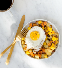 Mango & Sweet Potato Breakfast Hash