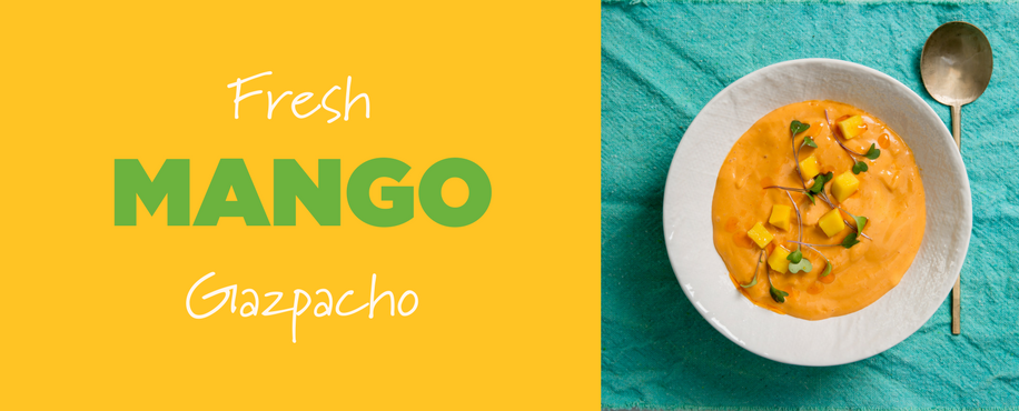 Fresh Mango Gazpacho