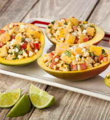 Grilled Corn and Mango Salad