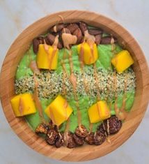 Lovely Mango Smoothie Bowl