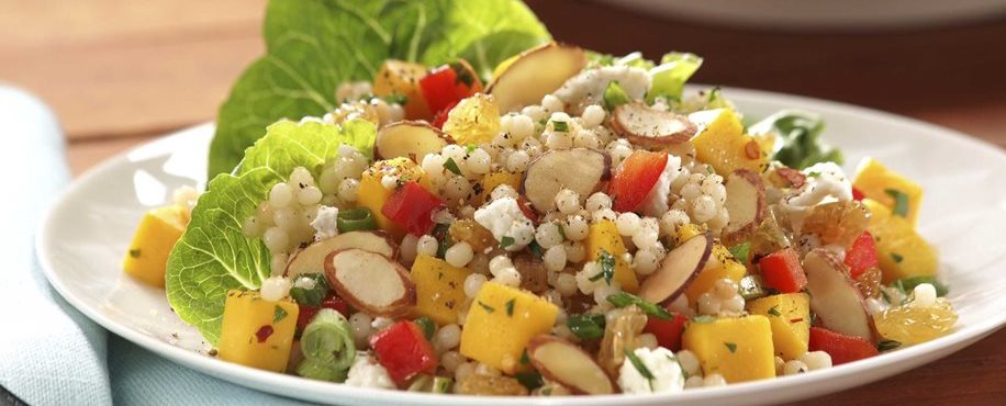 Ensalada De Cuscús De Mango Y Almendras
