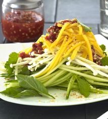 Mango and Green Papaya Salad