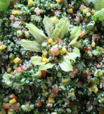 Mango Quinoa Tabbouleh