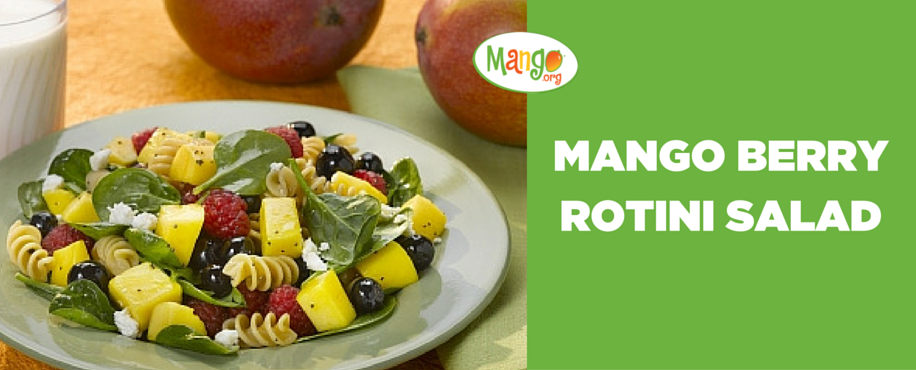 Mango Berry Rotini Salad