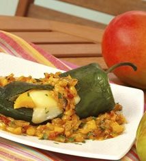 Mango Chiles Rellenos Al Carbon