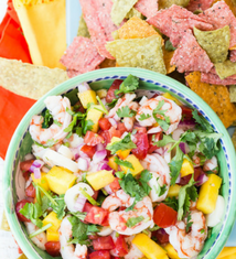 Mango Shrimp Ceviche