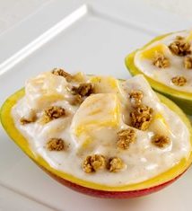 Mango Yogurt and Granola Bowl