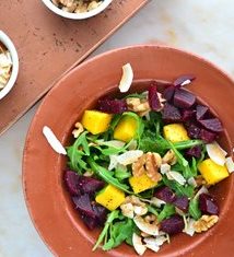 Mango, Arugula and Beet Salad