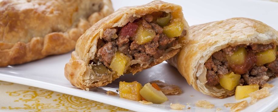 Savory Mango Empanadas