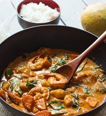 Shrimp and Mango Curry