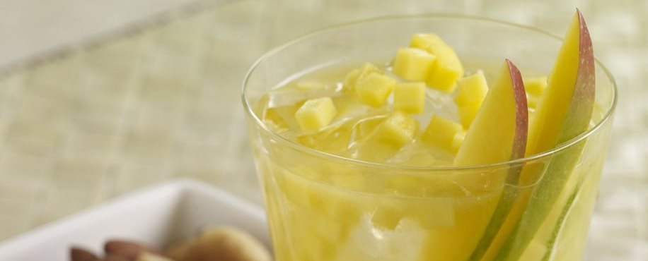 Sparkling Fresh Mango Ginger Green Tea