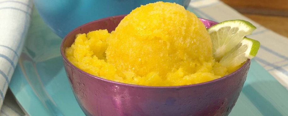 Tropical Mango Sorbet