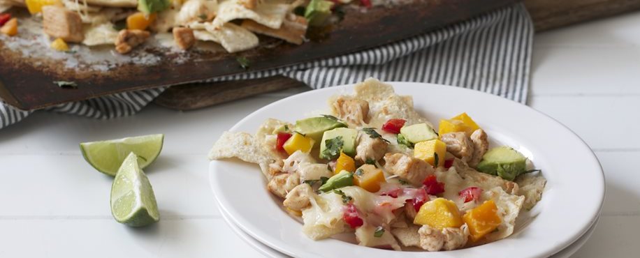 Chicken Mango Nachos