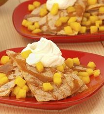 Caramel Mango Nachos