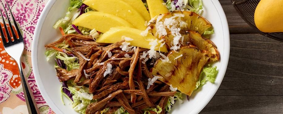 Hawaiian Kahlua Pork Salad