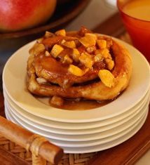 Mango Macadamia Caramel Rolls