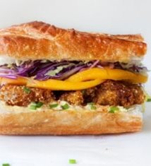 Mango Shrimp Po Boy