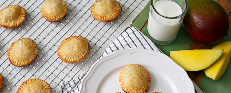 Galletas de pastel de mango