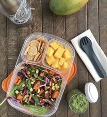 Mango and Fresh Fall Salad Bento Box