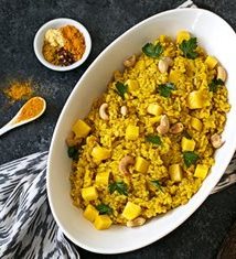 Mango and Turmeric Brown Rice