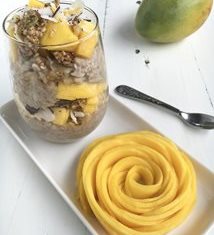 Coconut Mango Overnight Oats