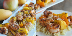 Mango Shrimp and Rice