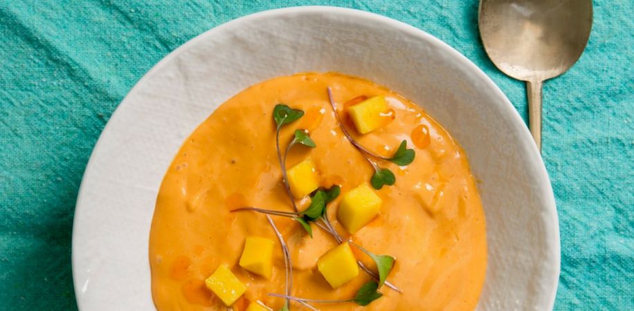 Gazpacho de Mango Fresco - Mango.org