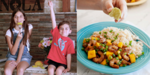 Laura Fuentes Mango Shrimp and Rice