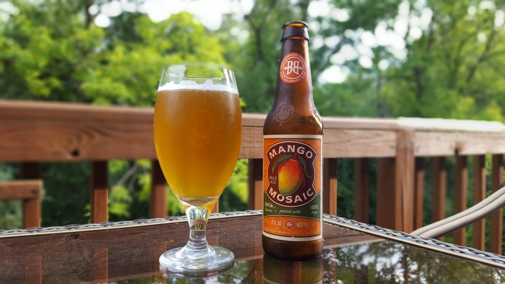 Mango Mosaic Pale Ale on Deck