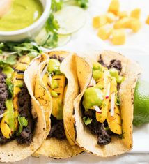 Grilled Mango Tacos with Dream Sauce