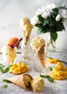 Conos De Helado De Mango