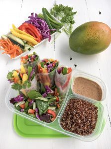 Mango Spring Rolls