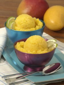 Sorbete de mango