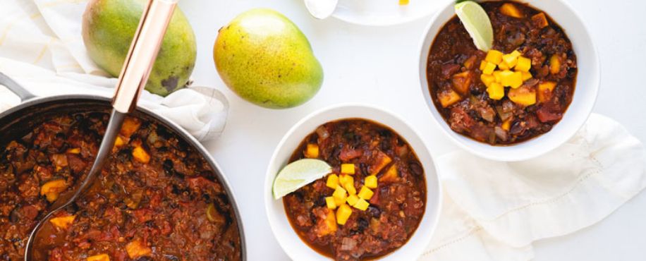 Mango Black Bean Chili - Mango.org