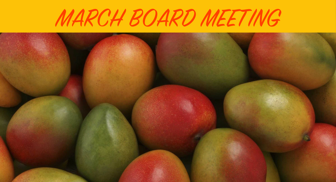 March Board Meeting 2019