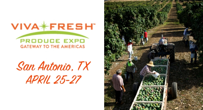 Viva Fresh Produce Expo 2019 25-27 de abril San Antonio, TX