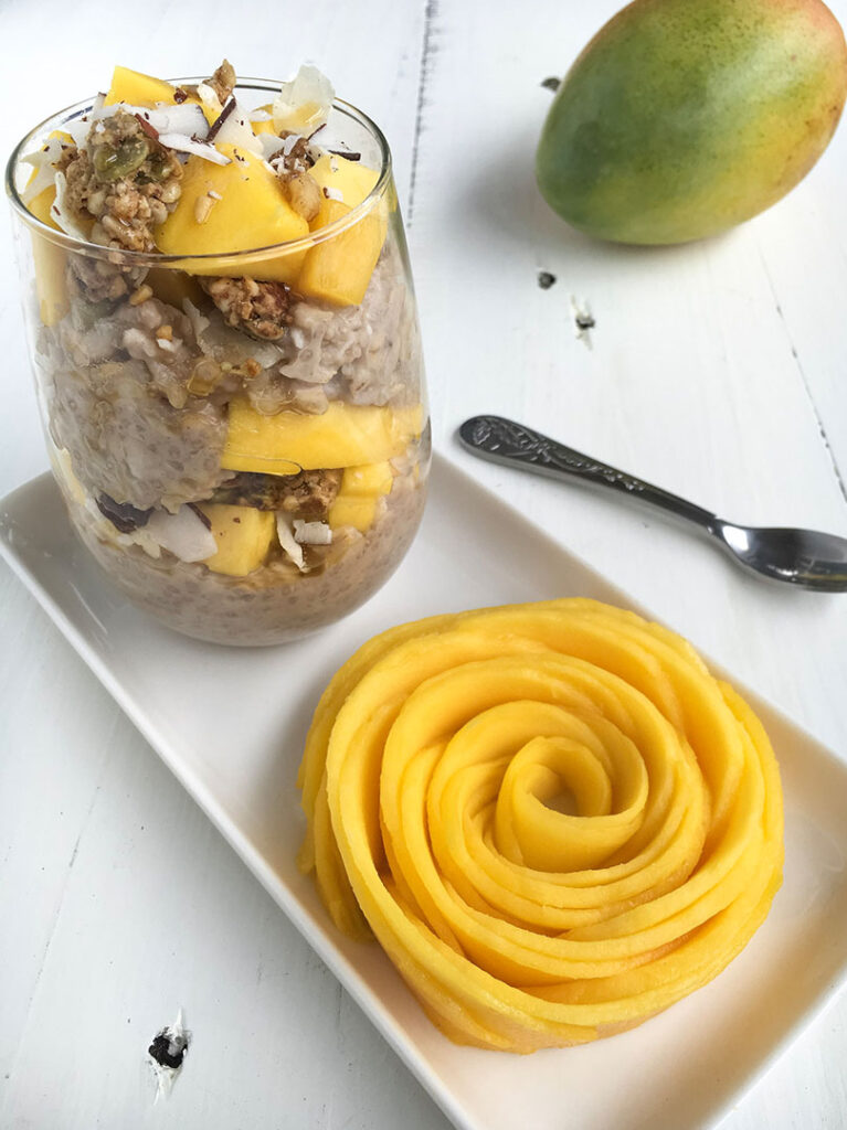 Coconut Mango Overnight Oats