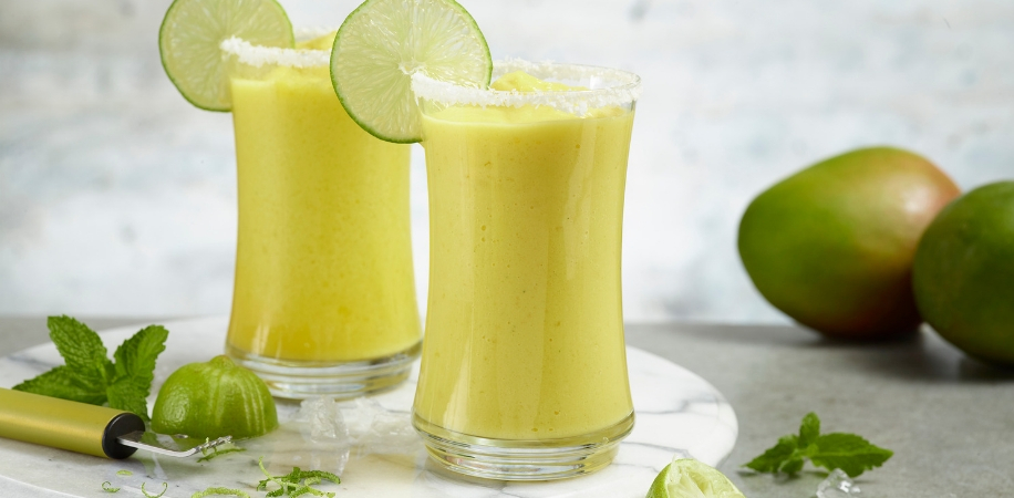 Mango Biche Limonada Frappe Encabezado